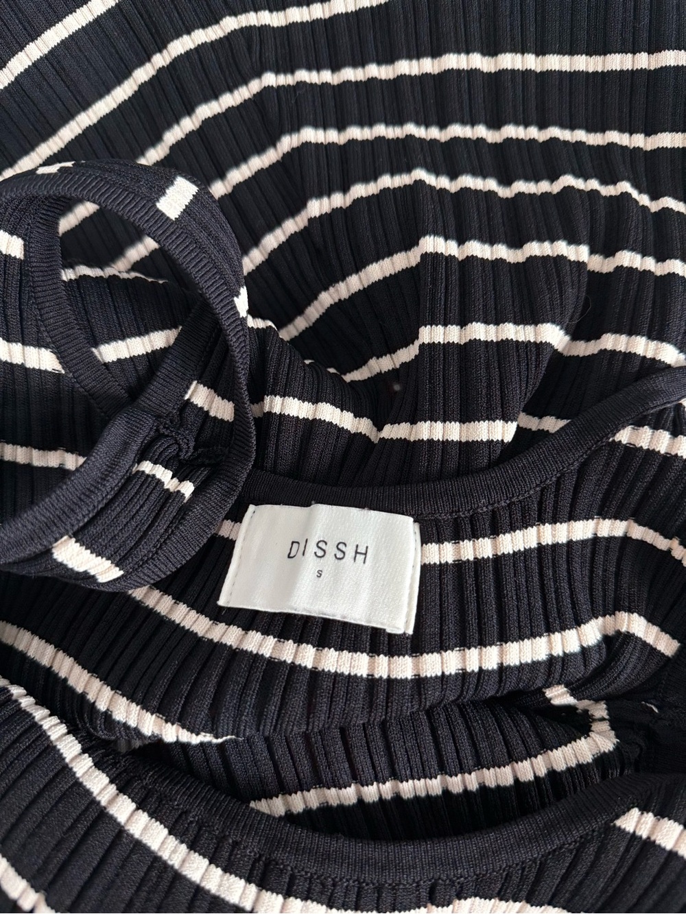 Dissh Billie Striped Black Dress - Picture 4 of 4